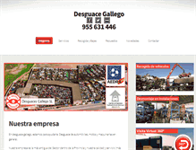 Tablet Screenshot of desguacegallego.com